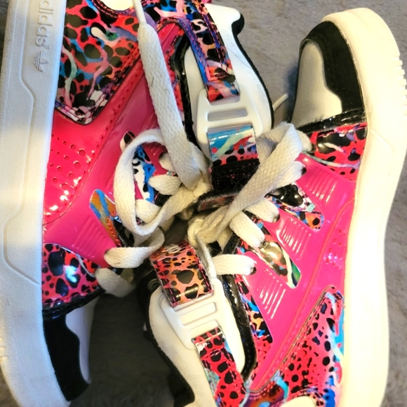 Little Kids Multi-colored Addias - Picture 1 of 3